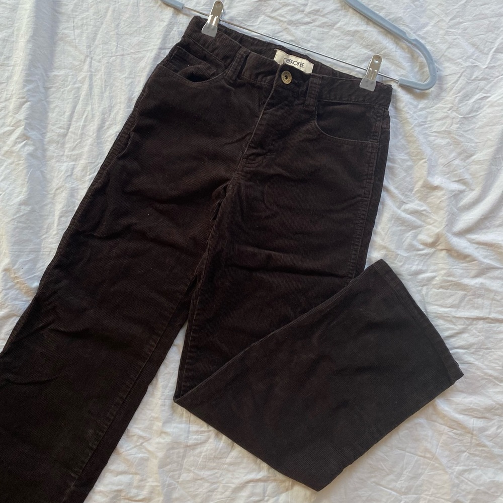Vintage Cherokee 26 Brown Corduroy Pants